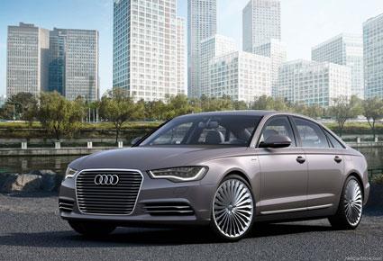 أودي تكشف عن سيارة Audi A6 L e-tron صديقة البيئة